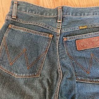 美品 ジーンズ wrangler ウエスト58cmの画像