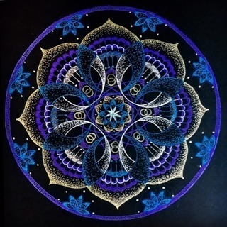点描曼荼羅画体験