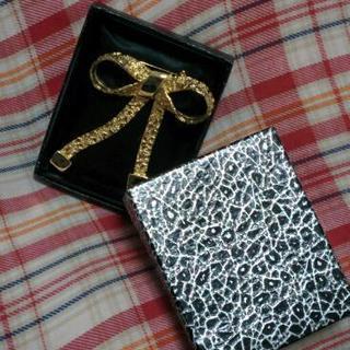 アンティーク♡リボンブローチの画像