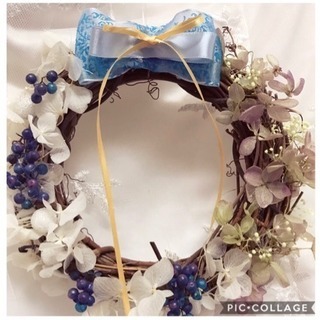 人気のリースとハーバリウムのセット🌸の画像