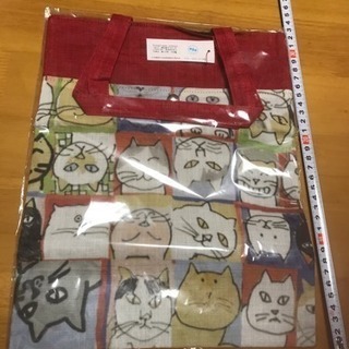 マンハッタナーズの麻の手提げの画像