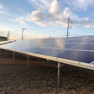 再募集！太陽光発電所工事アルバイトの画像