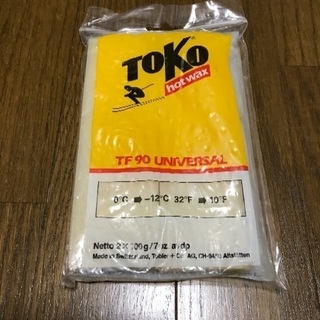 新品スキースノボTOKOホットワックスTF90 100ｇ