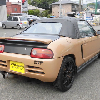 福岡県　ビート　5速MT　全塗装017　カスタム車　車検ほぼ２年付きの画像