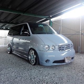 日産ラルゴ　ドレ車　エアサス　4月21日まで。