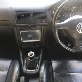 車検31年3月ゴルフ4GTI 5速ターボ 黒革レカロの画像
