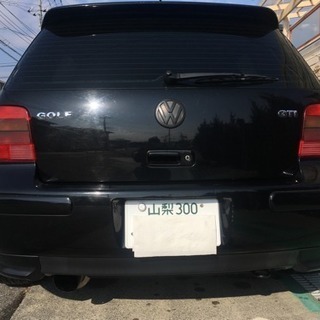 車検31年3月ゴルフ4GTI 5速ターボ 黒革レカロの画像