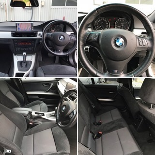 値下げ！BMW 323i Mスポーツ 19インチAW ナビ カスタム車 e90 ホワイトの画像