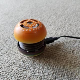 ELAiCE エレス ハンバーガースピーカー 超小型アンプ内蔵ス...