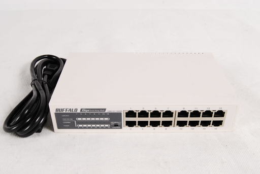 BAFFALO GigaスイッチングHub 16ポ-ト LSW3-GT-16NSR
