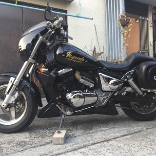 希少！カスタム多数 車検H31.8 スズキ デスペラード400X　実働　腰上OHの画像