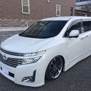130万円 エルグランド エアサス 20インチ 入間市の画像