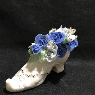 簡単にヨーロッパ陶器の人形(レースドール)、花、動物制作の画像