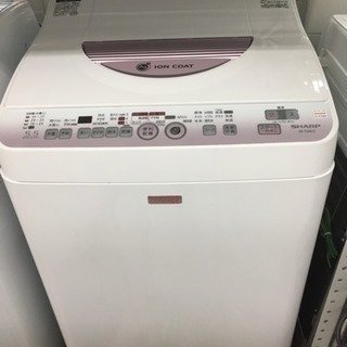 リサイクルマート大野城　SHARP 5.5kg 洗濯機 2013年製 ES-TG5LC- P