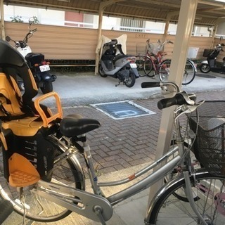 値下げしました。子ども乗せ付自転車