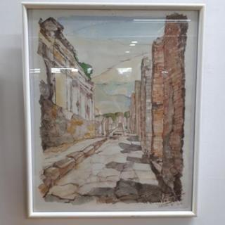 【リブラ店】H.Funabashi  ポンペイの絵