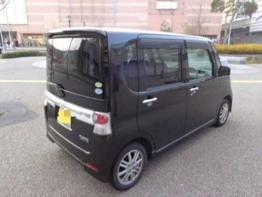 21年式タントカスタム片側スライドドア純正アルミキーフリー
