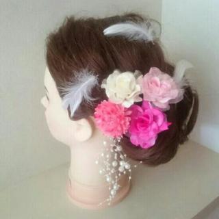 卒業式ヘア飾り