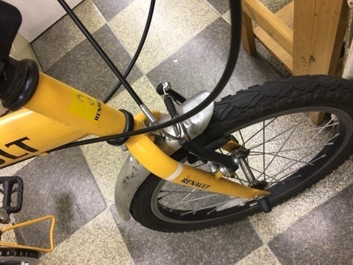 5241]RENAULT ルノー折りたたみ自転車18インチ外装6段変速