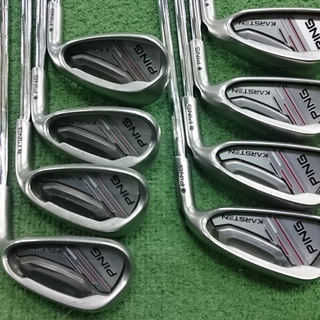 中古アイアンセット　PING ピン KARSTEN カーステン　2014　CFS DISTANCE Ｓ 黒ドット