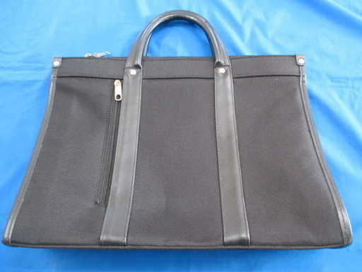 (B-88) ビジネストートバッグ メーカー不明 ブラック系 ※中古品