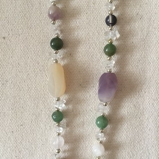 水晶 ネックレスの画像