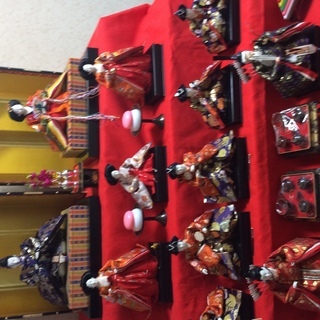 七段飾り、お雛様、中古品の画像