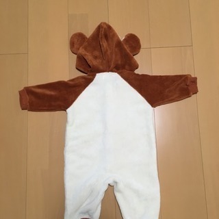 おさる 着ぐるみ風カバーオール 70センチの画像