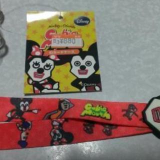 ディズニーIDストラップ(キュービックミッキー)の画像