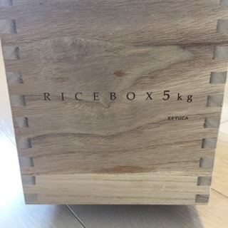 【桐】米びつ ライスボックス 5kgの画像