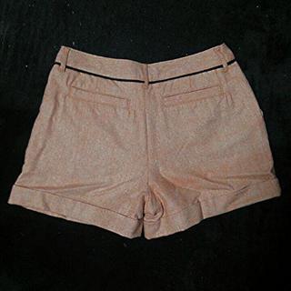タグ付♪gaminerie Mサイズ ツィードショートパンツ オレンジ系の画像