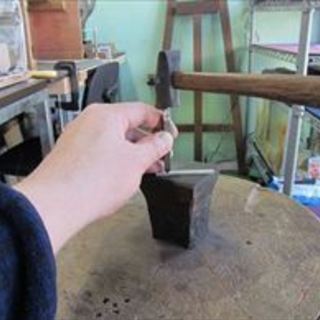 地金からヒラウチリング製作しよう！ たたいて溶接してオリジナルリングを作ろう！の画像