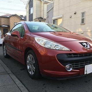 【コミコミ価格】プジョー207CC  オープンカー  内外装極上...