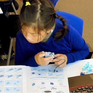 小3からできるロボット教室！自分で組み立ててプログラムして動くから楽しい！の画像