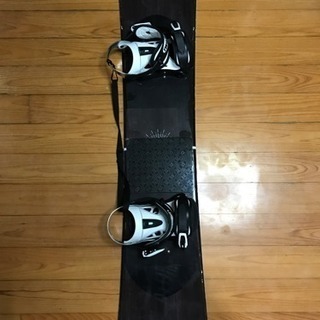 スノーボード 板 ビンディング セット 154 ケース付きの画像