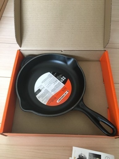 【未使用】ル・クルーゼ(LE CREUSET) ルクルーゼ スキレット  20センチ