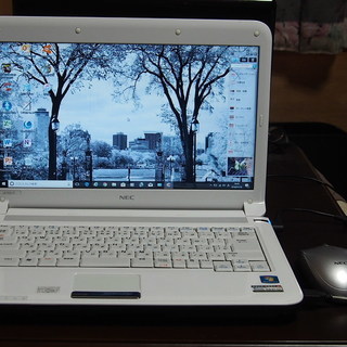爆速!Corei7クワッドLaVie/新品SSD240MLC/メモリ６GB/Office HandB付き/win10の画像