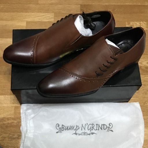 ✨新品 定価18144円✨バンプアンドグラインド 本革ビジネスシューズ 25.0