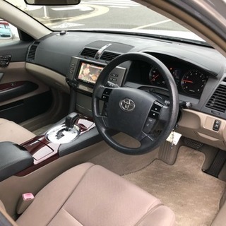 トヨタ マークX 車検二年付 カロッツェリアHDDナビフルセグ、分割可能の画像