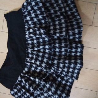 キッズでも・アルパカ素材ミニスカート😊