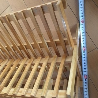 ディッシュラック 木製の画像