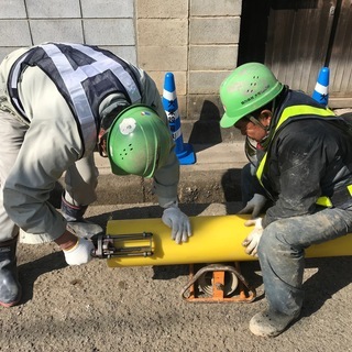 都市ガス管工事、土木工事の会社です！の画像
