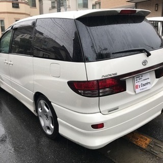 エスティマアエラス車検付き カスタム多数分割可能の画像