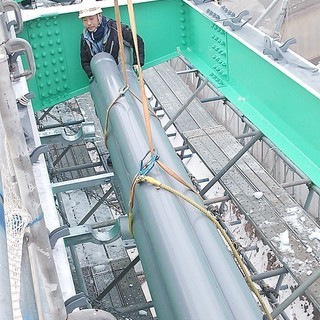 【橋梁特殊】◎埼玉県蓮田市正社員募集◎排水管の工場加工・現場取り付け工事の画像