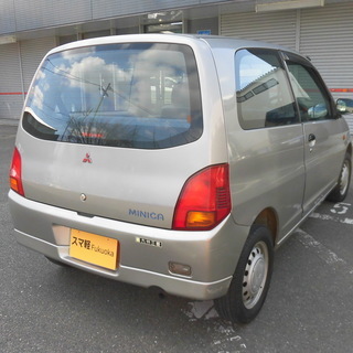 福岡県　ミニカ　5速MT　シルバー632　走行6万ｋｍ　車検ほぼ２年付きの画像
