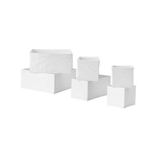 IKEA SKUBB  収納ボックスサイズ3種類 各2点セット ...