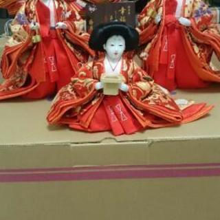 差し上げます！☆桃の節句☆【秀月】ひな人形～三段飾り～人形の町 岩槻～   の画像