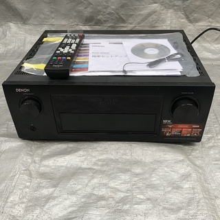 ▼美品 DENON AVサラウンドレシーバー 7.2ch AirPlay/ネットワーク 4K対応 アンプ AVR-X4000 調布市	