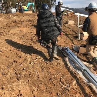 太陽光発電工事に伴う軽作業の画像