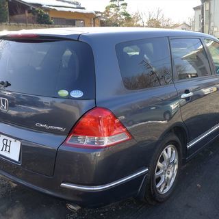 ホンダ人気車種！！！オデッセイ！！！純正HDDナビ＊カードキー＊ウッドコンビハンドル＊サンルーフ＊三列目電動収納の画像